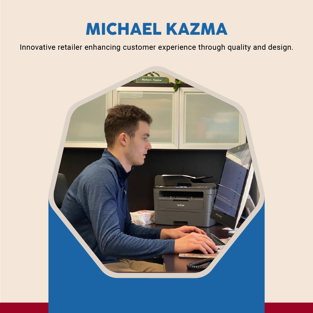 Michael Kazma: Creative Clothing Brand Owner