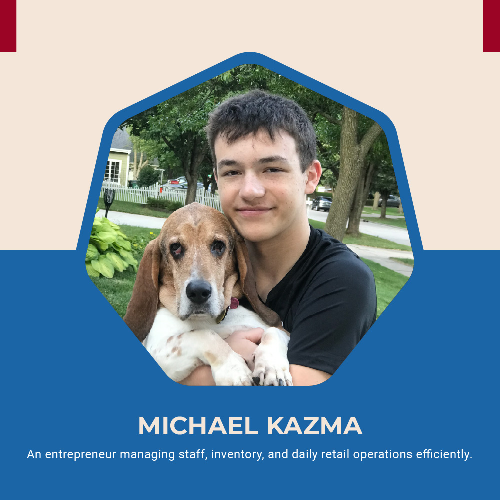 Michael Kazma: Personalized Merchandise Creator
